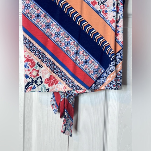 Tart side tie Top in Patchwork Print size XS - Picture 5 of 8
